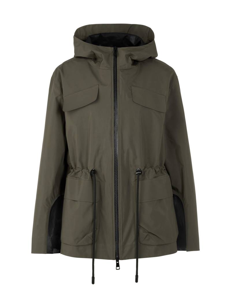 Marc Cain Sports - Outdoor Jacke mit Kordelzug olive drab - Gr. - 36 von Marc Cain Sports