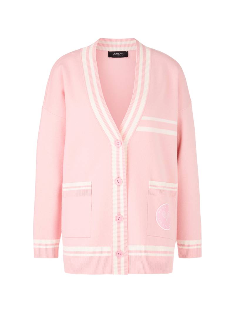 Marc Cain Sports - Oversized Cardigan pinkesque - Gr. - 38 von Marc Cain Sports