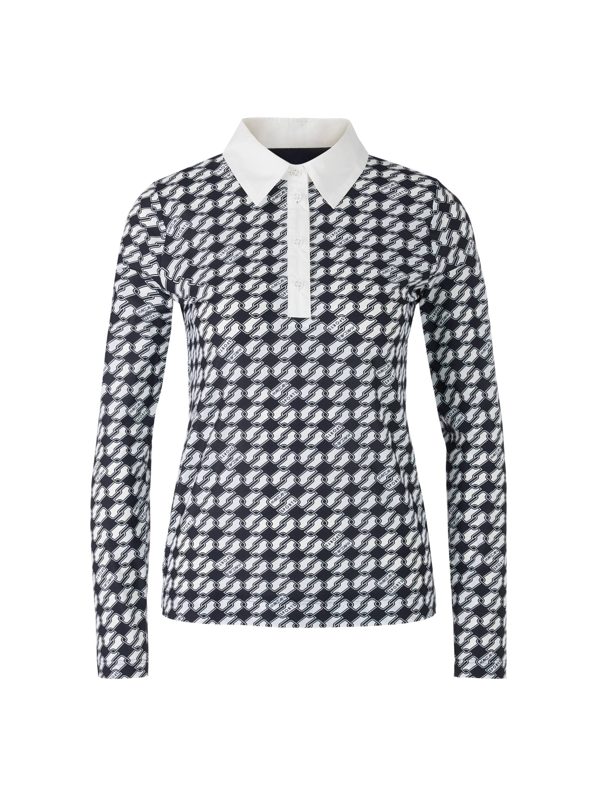 Marc Cain Sports - Poloshirt mit Knopfleiste navy - Gr. - 42 von Marc Cain Sports