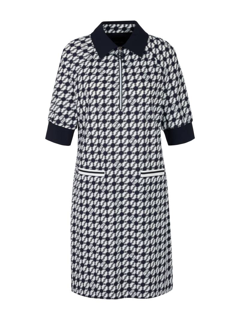 Marc Cain Sports - Print-Kleid aus Scubajersey navy - Gr. - 40 von Marc Cain Sports