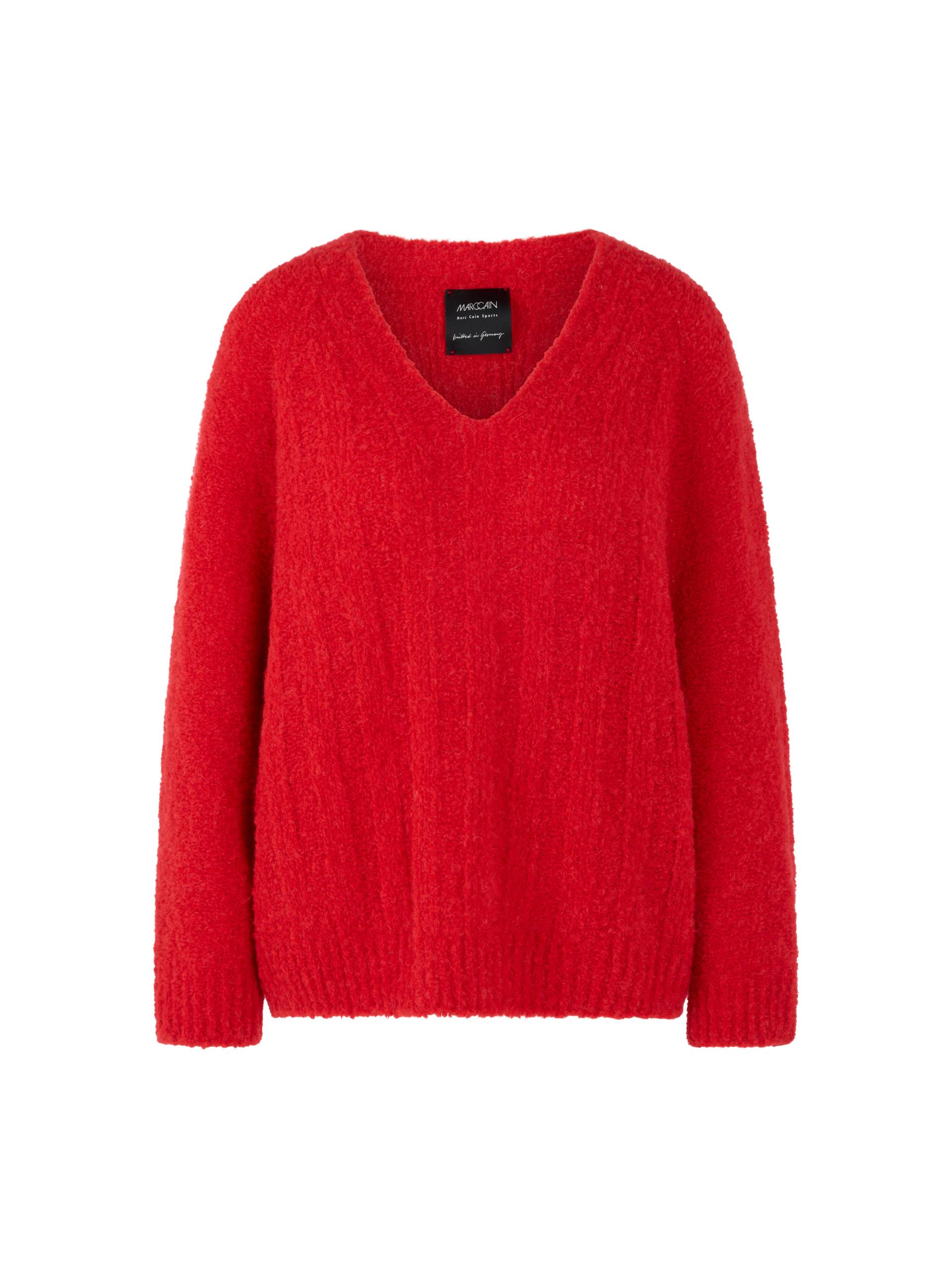 Marc Cain Sports - Pullover mit Alpaka – Knitted in Germany cranberry - Gr. - 40 von Marc Cain Sports