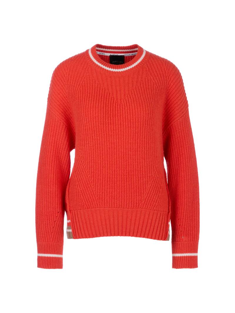 Marc Cain Sports - Sweater in Egg Shape Knitted in Germany campari - Gr. - 36 von Marc Cain Sports