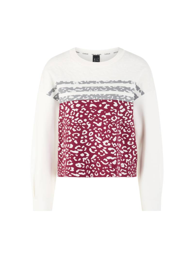 Marc Cain Sports - Sweatshirt Knitted in Germany rhododendron - Gr. - 40 von Marc Cain Sports