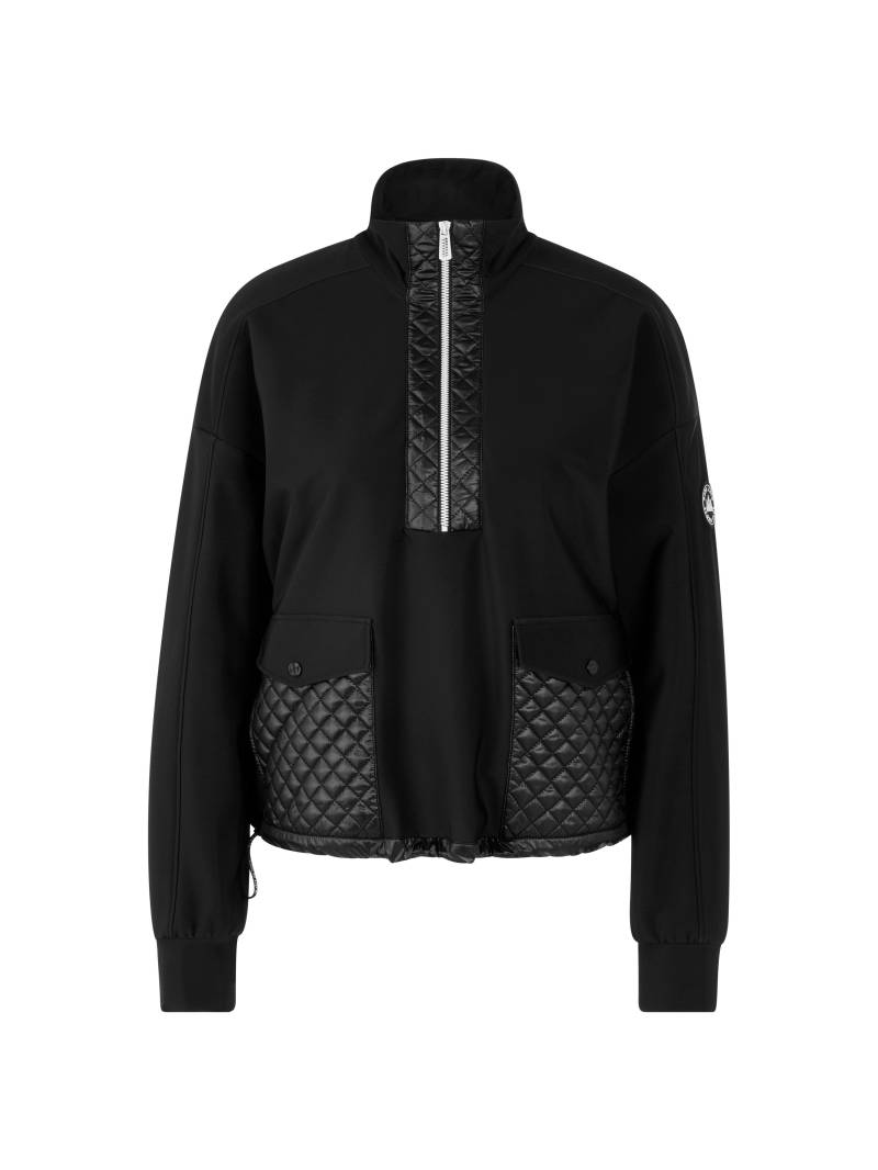 Marc Cain Sports - Sweatshirt mit Stehkragen und Taschen black - Gr. - 36 von Marc Cain Sports