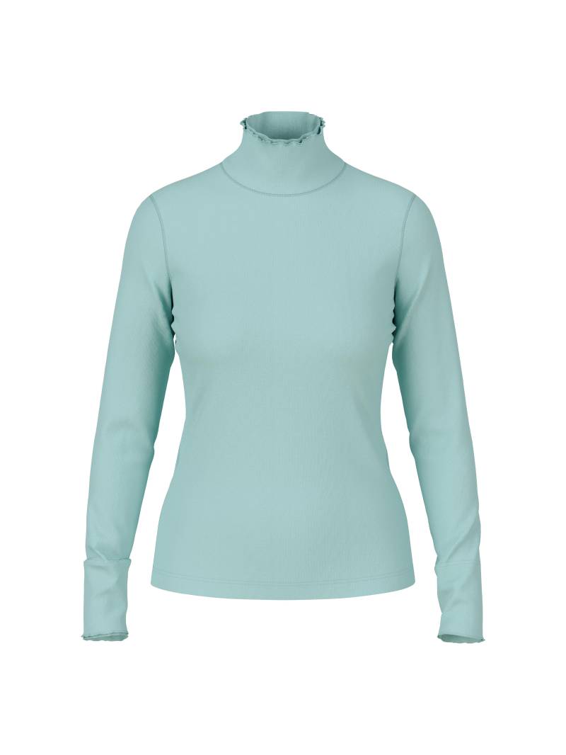 Marc Cain Sports - Unifarbenes Langarmshirt mit Rollkragen - Gr. - 42 von Marc Cain Sports