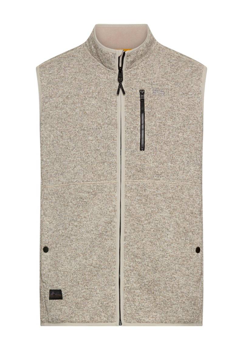 Marc Cain Sports - Weste mit Lackoptik und Kapuze black - Gr. - 36 von Marc Cain Sports