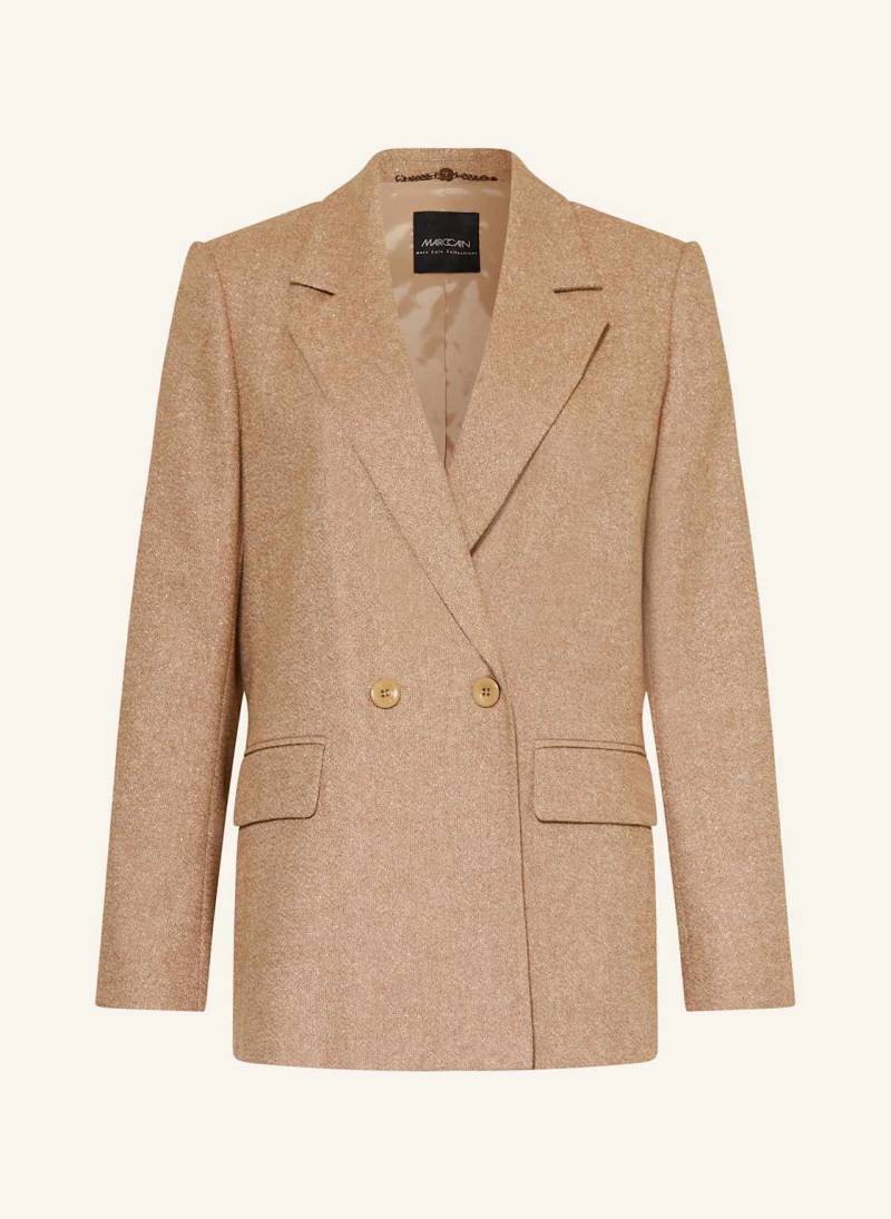 Marc Cain Blazer Mit Glitzergarn braun von Marc Cain