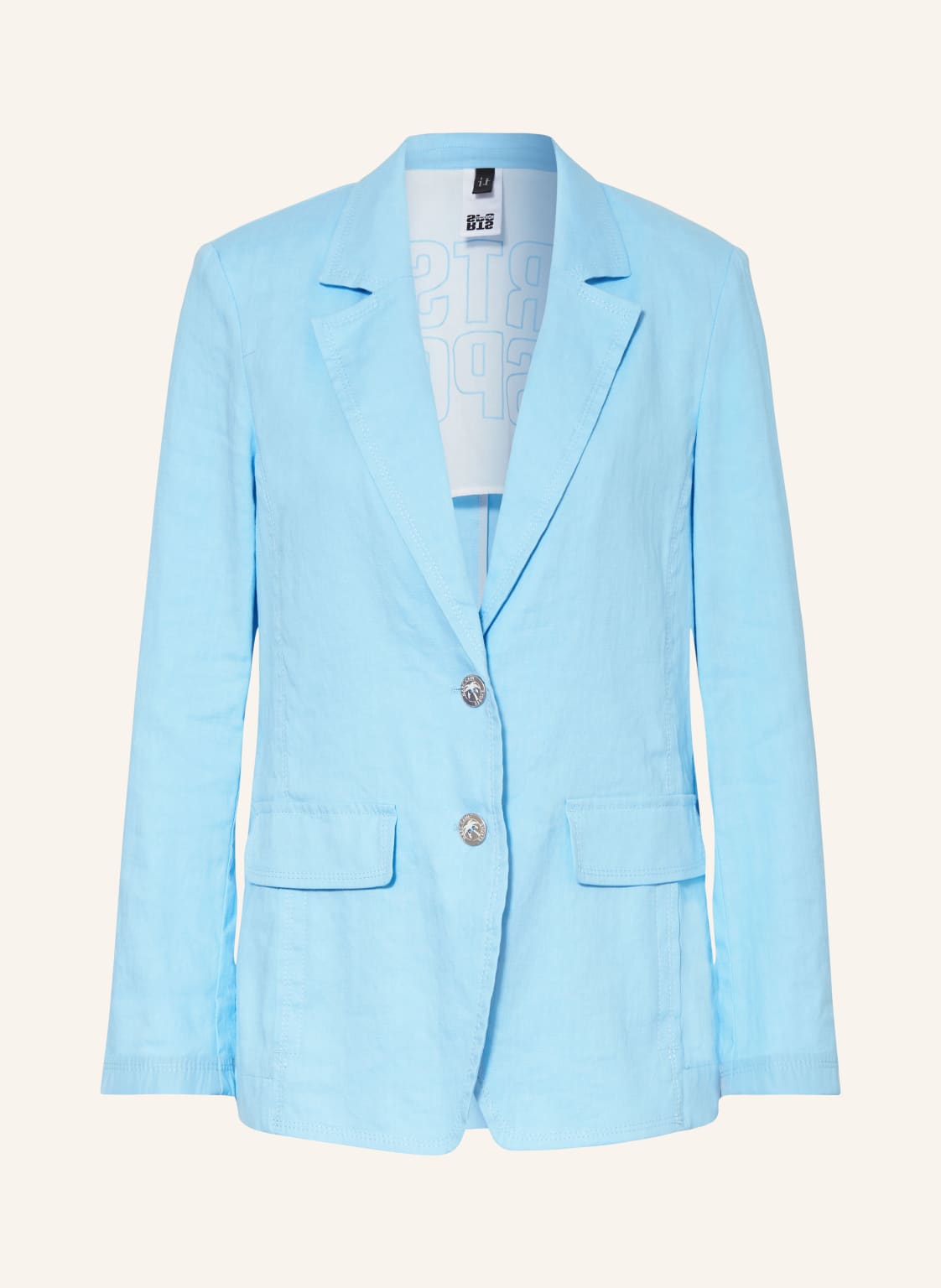 Marc Cain Blazer Witten Mit Leinen blau von Marc Cain