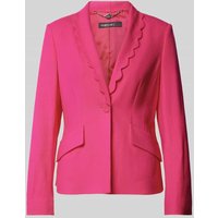 Marc Cain Blazer mit Pattentaschen in Fuchsia, Größe 46 von Marc Cain