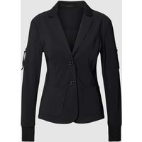 Marc Cain Blazer mit aufgesetzten Taschen in Black, Größe 36 von Marc Cain