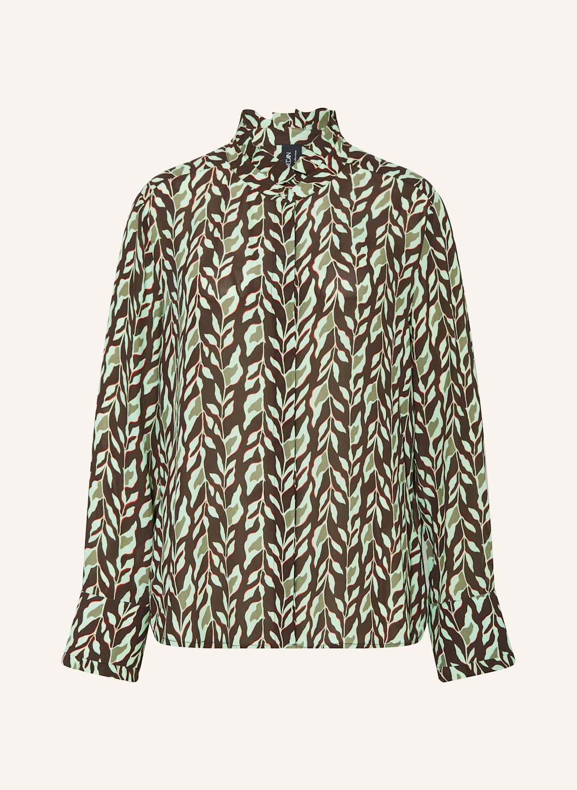 Marc Cain Bluse Mit Rüschen braun von Marc Cain