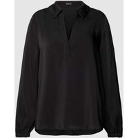 Marc Cain Bluse mit Umlegekragen in Black, Größe 36 von Marc Cain