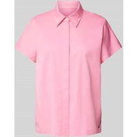 Marc Cain Bluse mit Umlegekragen in Pink, Größe 44 von Marc Cain