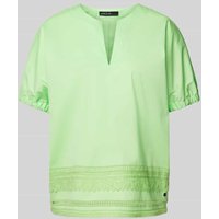 Marc Cain Bluse mit V-Ausschnitt in Neon Gruen, Größe 38 von Marc Cain