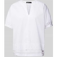 Marc Cain Bluse mit V-Ausschnitt in Offwhite, Größe 34 von Marc Cain