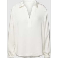 Marc Cain Bluse mit V-Ausschnitt in Offwhite, Größe 42 von Marc Cain