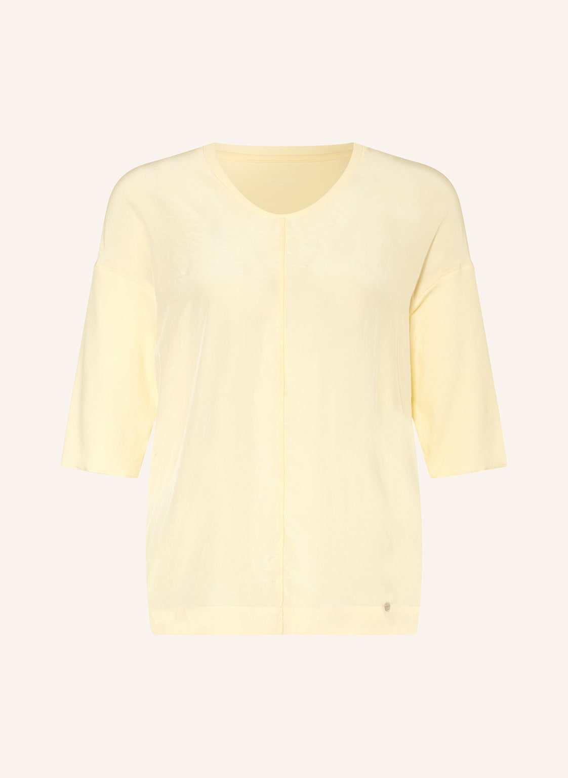 Marc Cain Blusenshirt Im Materialmix gelb von Marc Cain