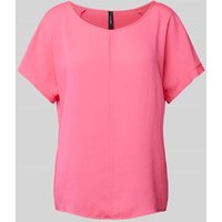 Marc Cain Blusenshirt in unifarbenem Design in Pink, Größe 38 von Marc Cain