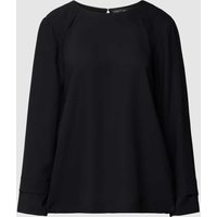 Marc Cain Blusenshirt mit Rundhalsausschnitt in Black, Größe 34 von Marc Cain