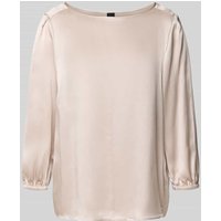 Marc Cain Blusenshirt aus reiner Seide in Kitt, Größe 36 von Marc Cain