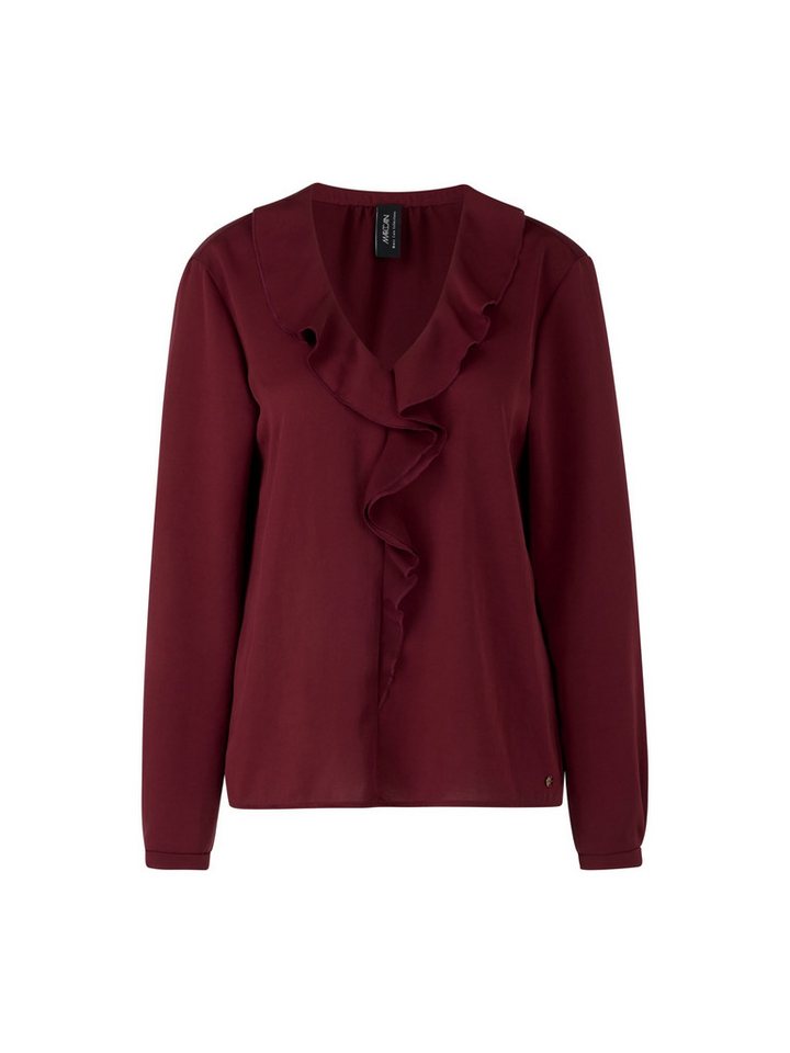 Marc Cain Blusentop Rüschenbluse Rethink Together - Regular Fit von Marc Cain