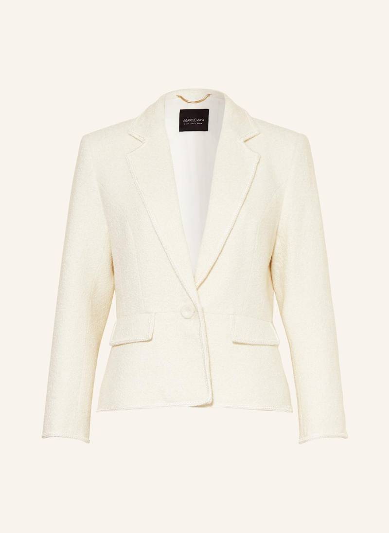 Marc Cain Bouclé-Blazer Mit Glitzergarn weiss von Marc Cain
