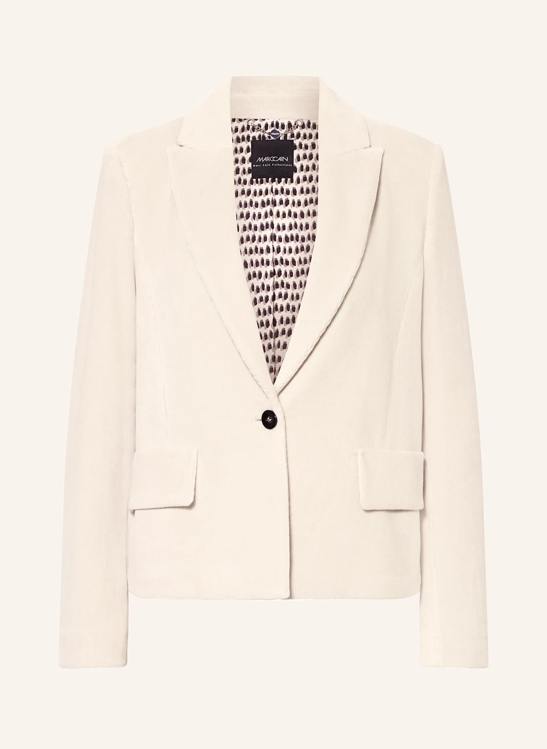 Marc Cain Cordblazer beige von Marc Cain