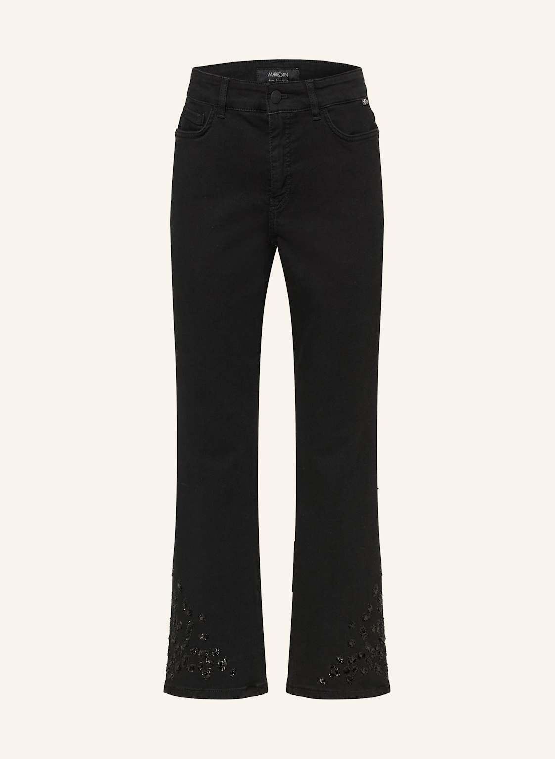 Marc Cain Cropped Jeans Forli Mit Pailletten schwarz von Marc Cain