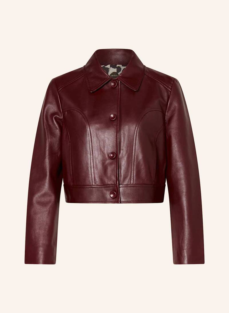 Marc Cain Cropped-Lederjacke rot von Marc Cain