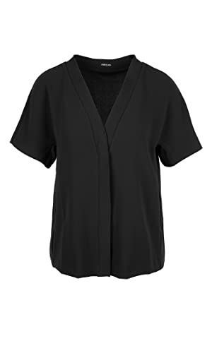 Marc Cain Damen Bluse, Schwarz (Black 900), 34 (Herstellergröße: 1) von Marc Cain