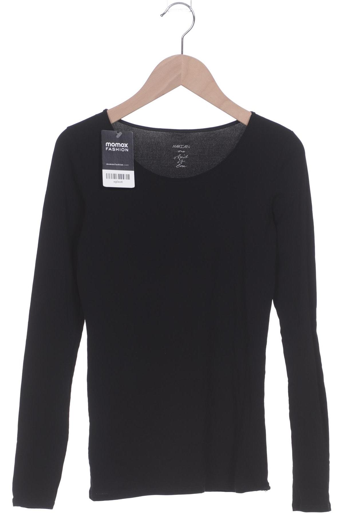 Marc Cain Damen Langarmshirt, schwarz von Marc Cain