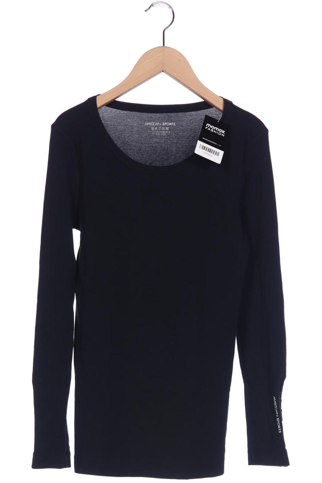 Marc Cain Damen Langarmshirt, schwarz von Marc Cain