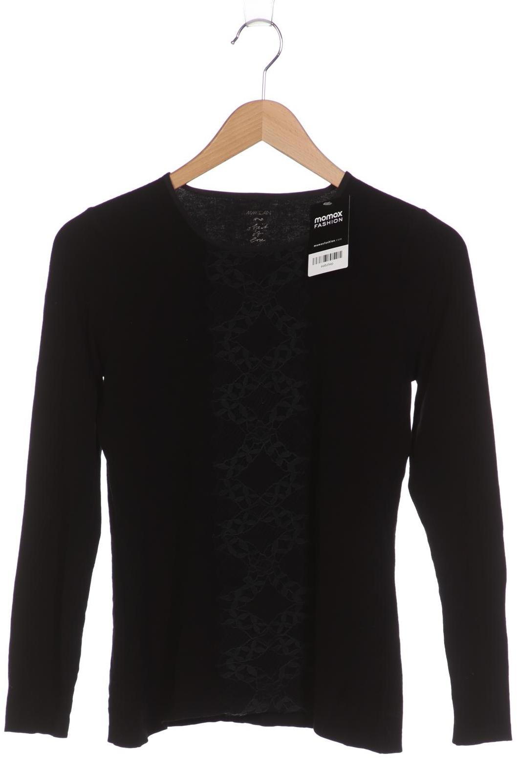 Marc Cain Damen Langarmshirt, schwarz von Marc Cain