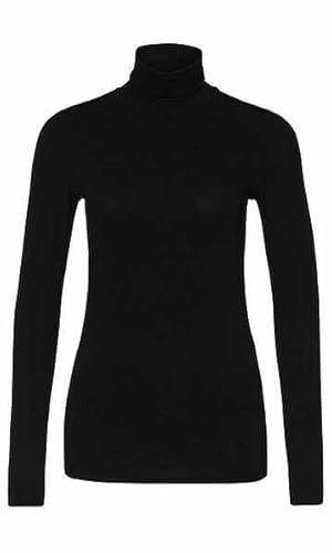 Marc Cain Damen Rollkragenpullover, Schwarz (Black 900), 38 (Herstellergröße: 3) von Marc Cain