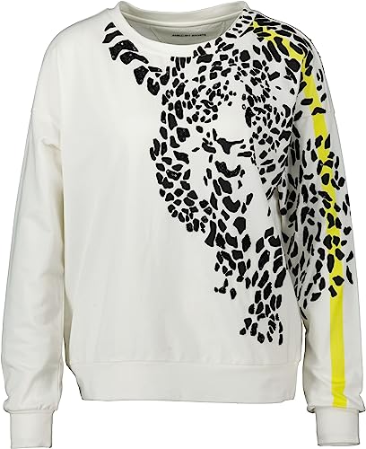 Marc Cain Damen Sweatshirt Offwhite Gemustert N5 / 42 von Marc Cain