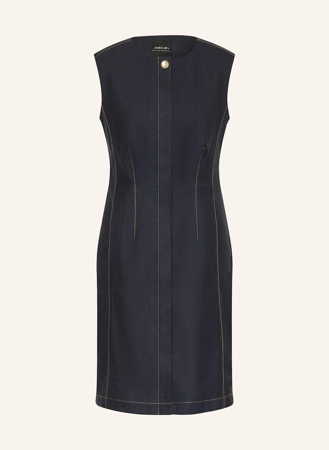 Marc Cain Etuikleid In Jeansoptik blau von Marc Cain