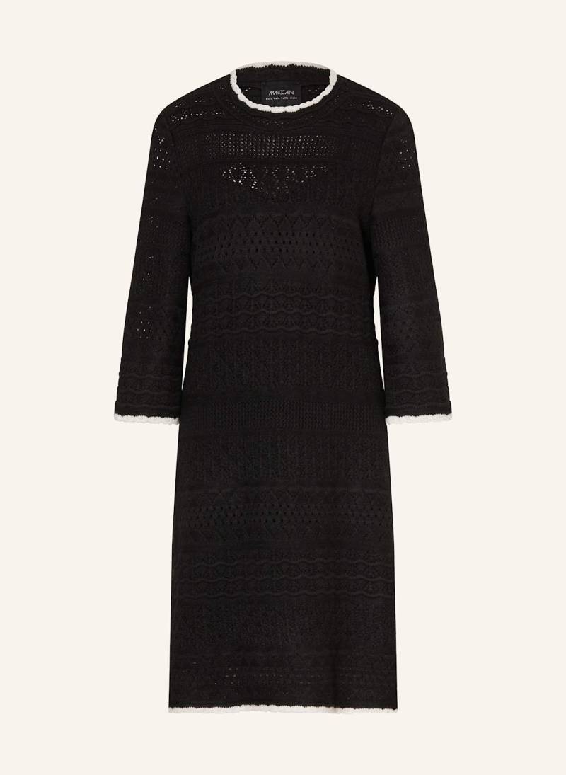 Marc Cain Häkelkleid Mit 3/4-Arm schwarz von Marc Cain