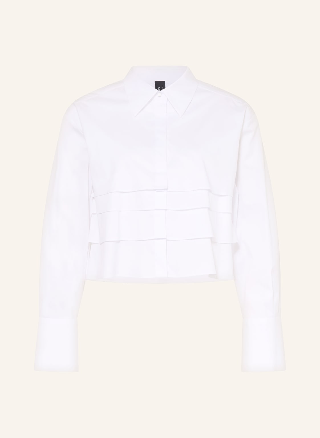 Marc Cain Hemdbluse Mit Volants weiss von Marc Cain