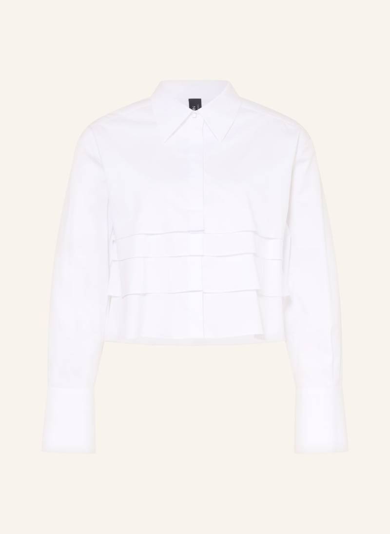 Marc Cain Hemdbluse Mit Volants weiss von Marc Cain
