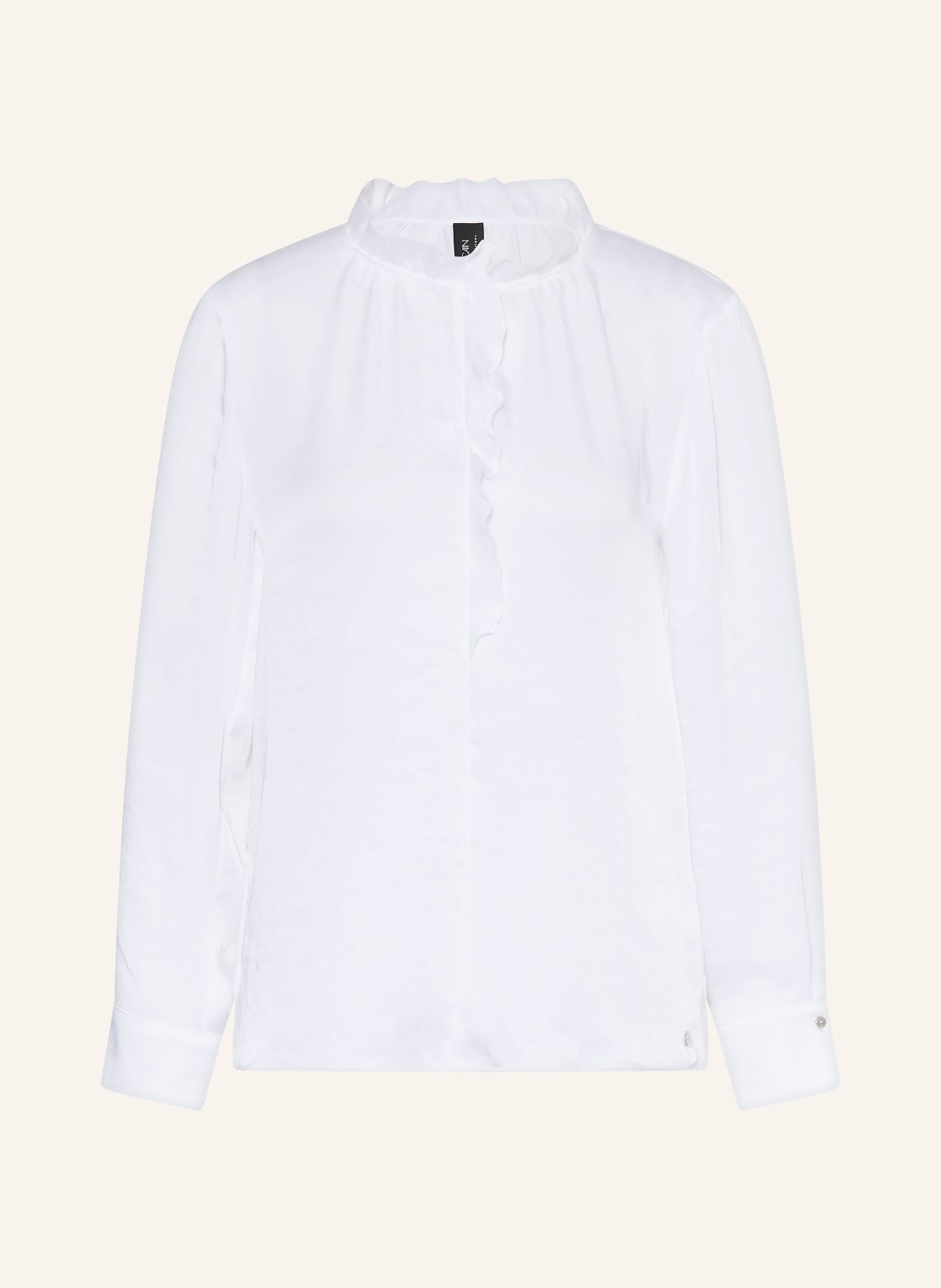 Marc Cain Blusenshirt Mit Volants weiss von Marc Cain