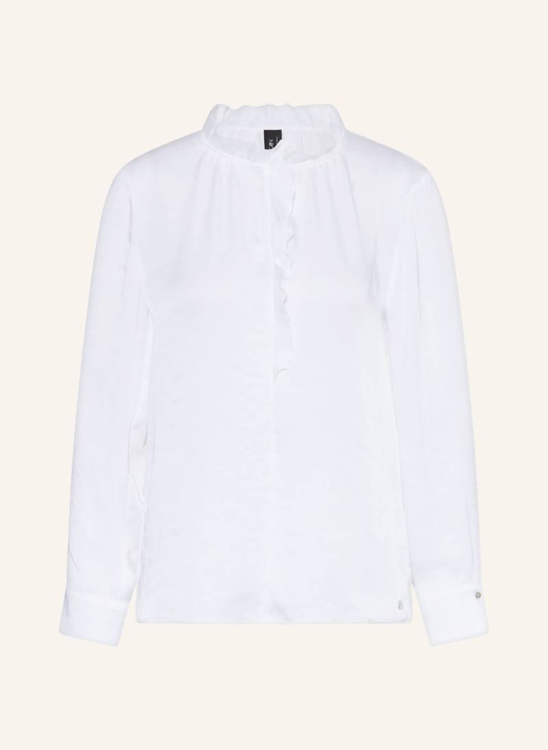 Marc Cain Blusenshirt Mit Volants weiss von Marc Cain