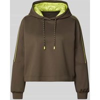 Marc Cain Hoodie mit Tunnelzug in Khaki, Größe 40 Marc Cain Hoodie mit Tunnelzug in Khaki, Größe 40 von Marc Cain