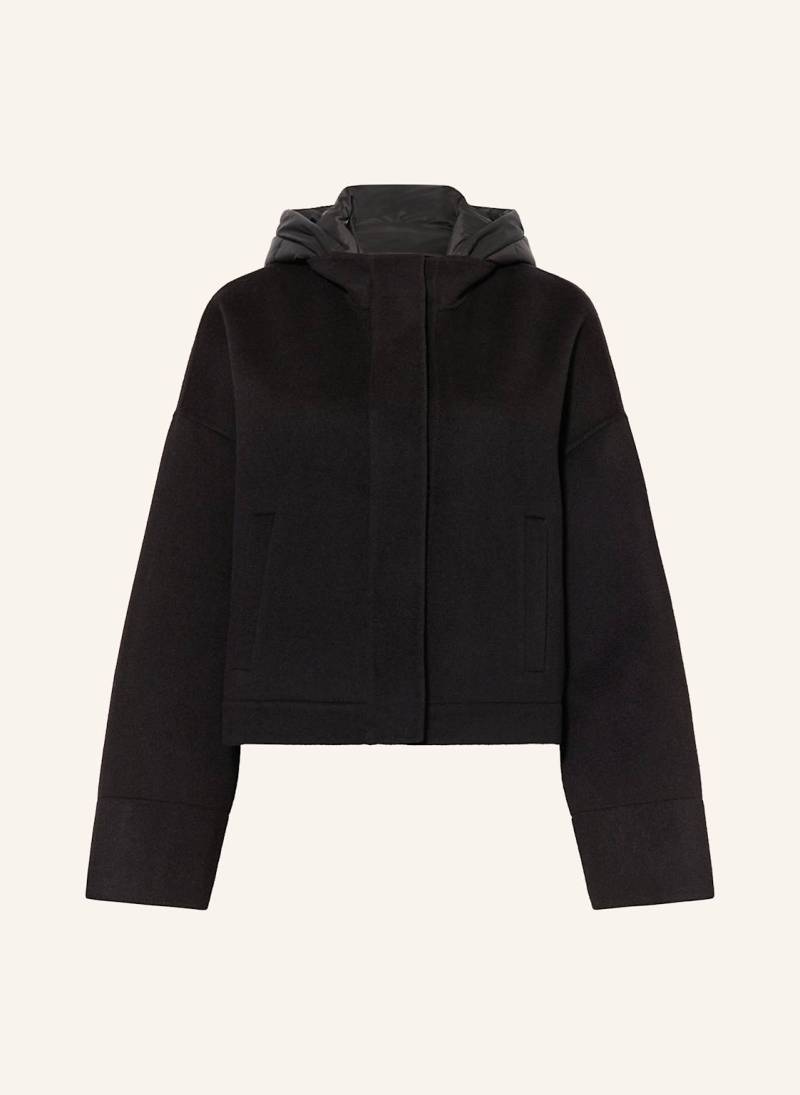 Marc Cain Jacke Im Materialmix schwarz von Marc Cain