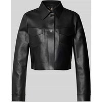 Marc Cain Jacke in Leder-Optik in Black, Größe 44 Marc Cain Jacke in Leder-Optik in Black, Größe 44 von Marc Cain