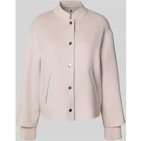 Marc Cain Jacke mit Druckknopfleiste in Kitt, Größe 42 von Marc Cain