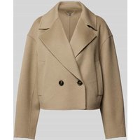 Marc Cain Jacke mit Reverskragen in Oliv, Größe 44 Marc Cain Jacke mit Reverskragen in Oliv, Größe 44 von Marc Cain