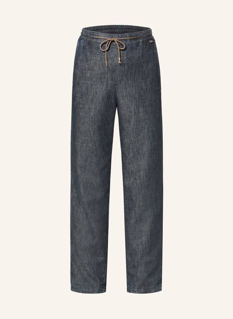 Marc Cain Jeans Rhodos Mit Glitzergarn blau von Marc Cain
