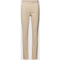 Marc Cain Jeans mit elastischem Bund Modell 'SIENA' in Beige, Größe 34 von Marc Cain