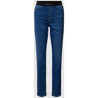 Marc Cain Jeans mit elastischem Bund Modell 'SIENA' in Blau, Größe 34 von Marc Cain