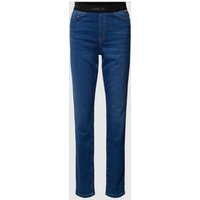 Marc Cain Jeans mit elastischem Bund Modell 'SIENA' in Blau, Größe 36 von Marc Cain